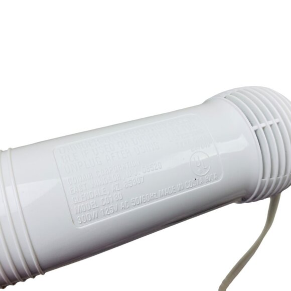 Vtg 97 Conair Hot Air Round Combo Brush CD180 Curls Waves Straightens Retro 90s - Picture 6 of 7